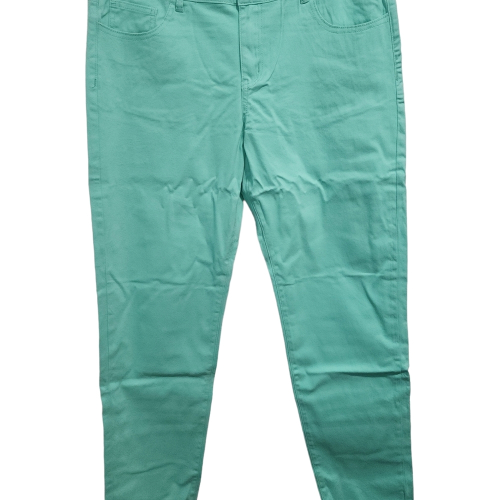 NWT Mint green plus size jeggings sz.10